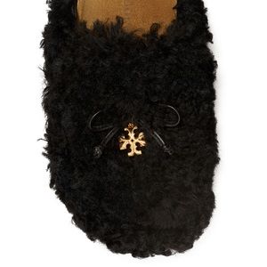 NIB Tory Burch Mammouth Shearling Mules